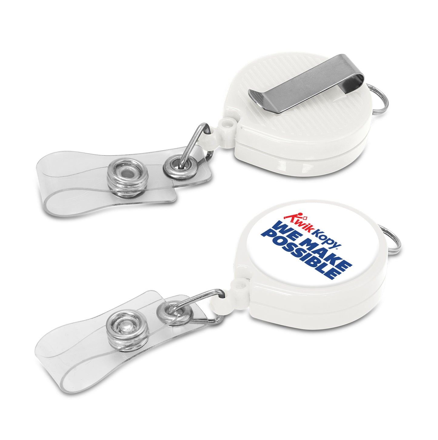 Retractable ID Holder.