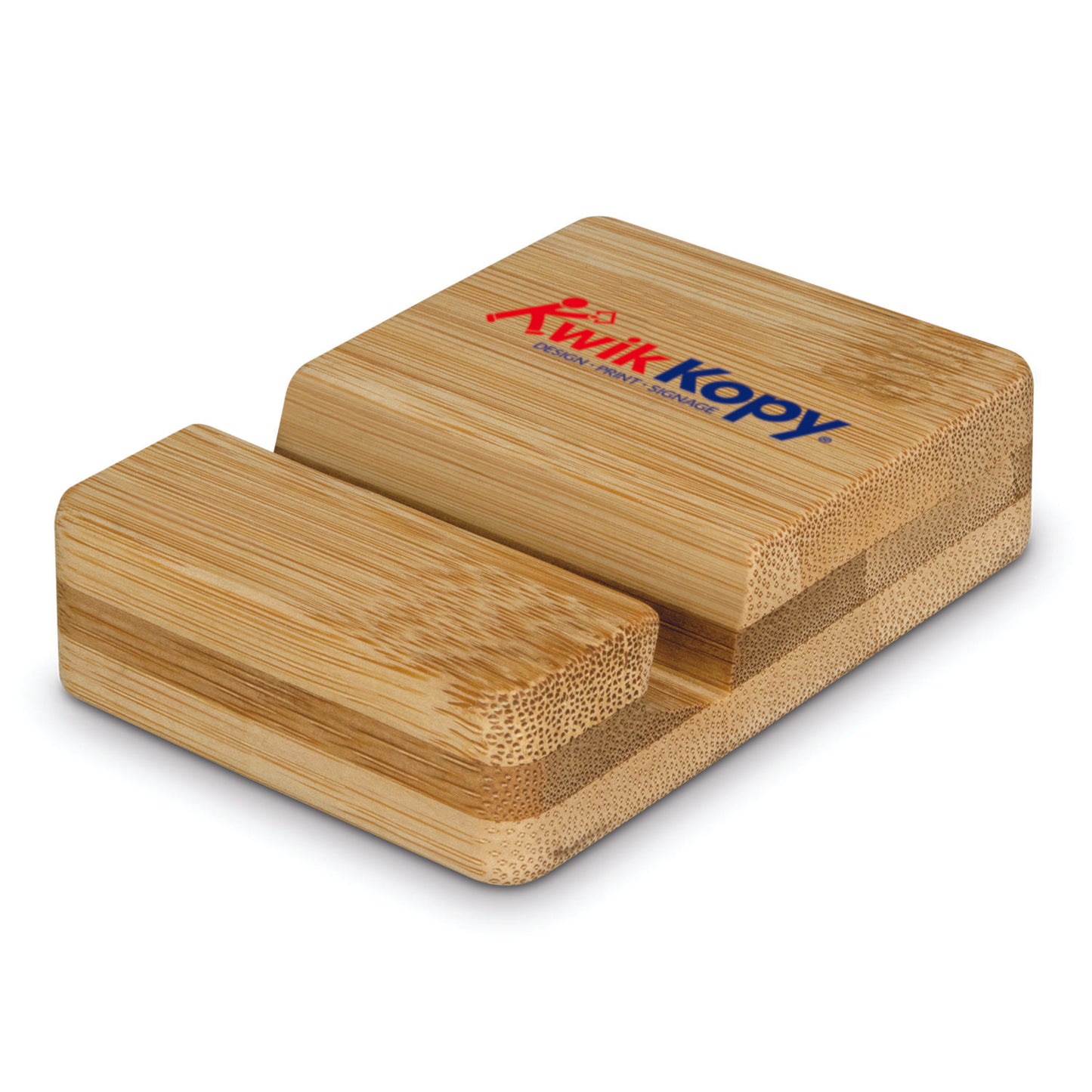Bamboo Phone Stand.