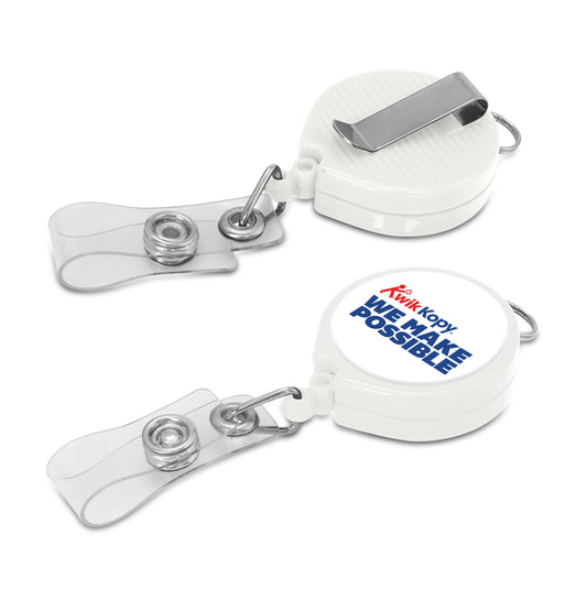Retractable ID Holder.