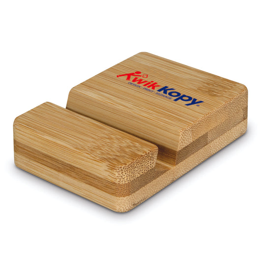 Bamboo Phone Stand.