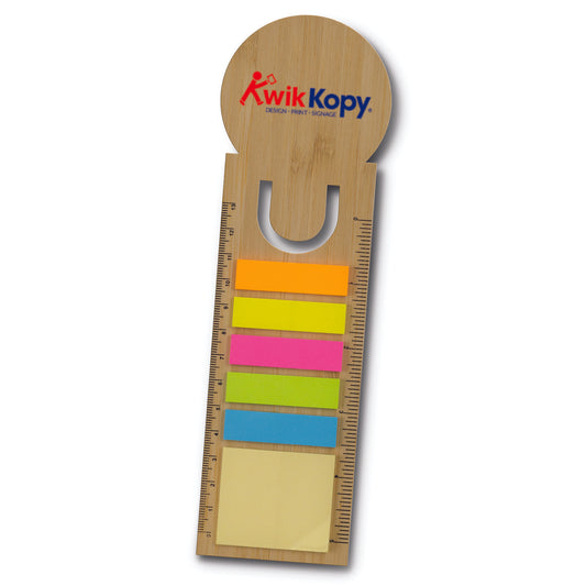 Bamboo Ruler Bookmark - Round.