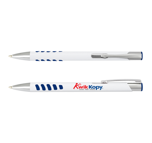 Grip Pen - White Barrel.